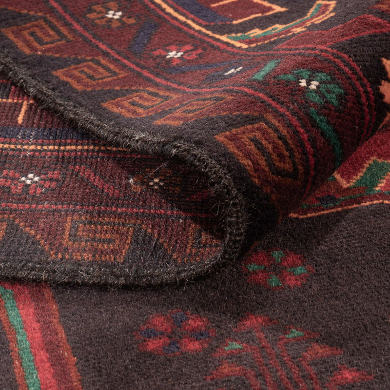 Baluch tapijt - 207 x 127 cm - donkerrood