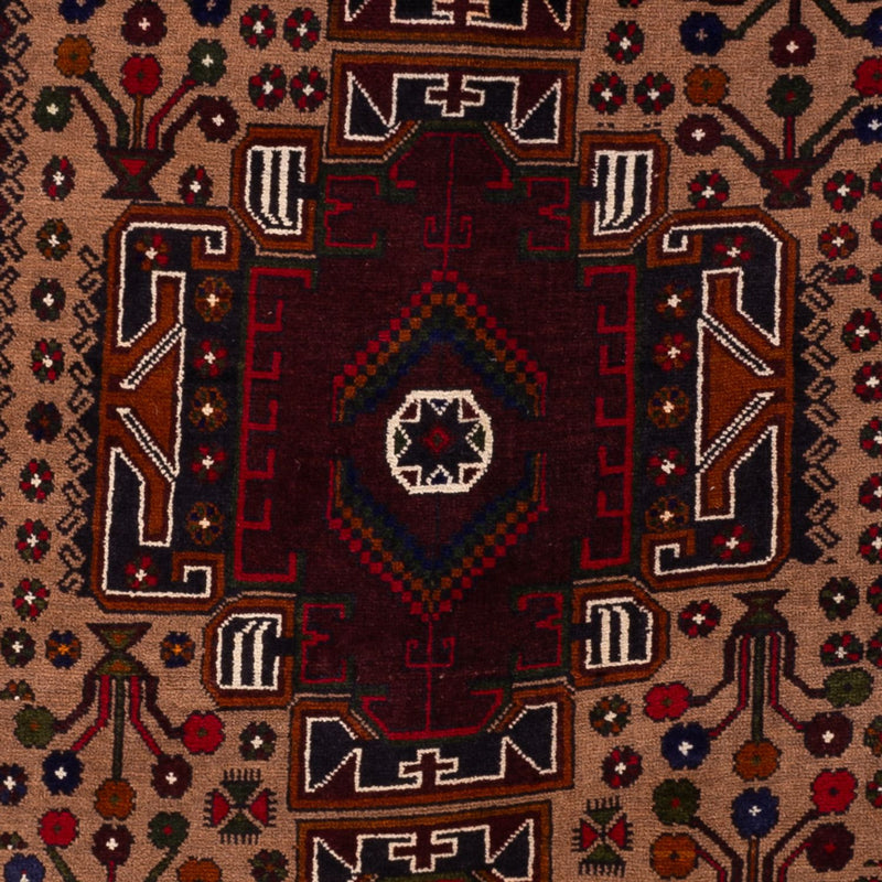 Loper Baluch tapijt - 209 x 107 cm - roest