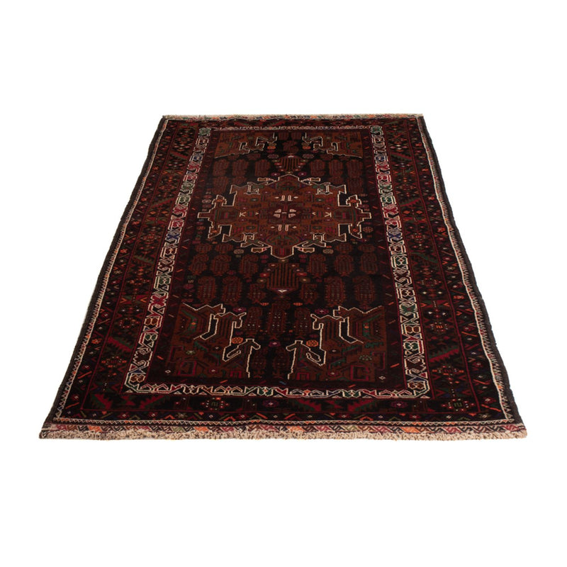 Loper Baluch tapijt - 222 x 103 cm - donkerrood