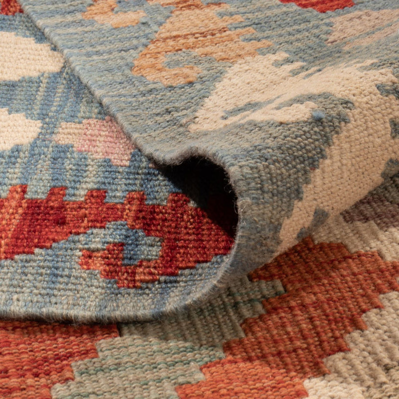 Kelim tapijt - Splash - 300 x 200 cm - veelkleurig