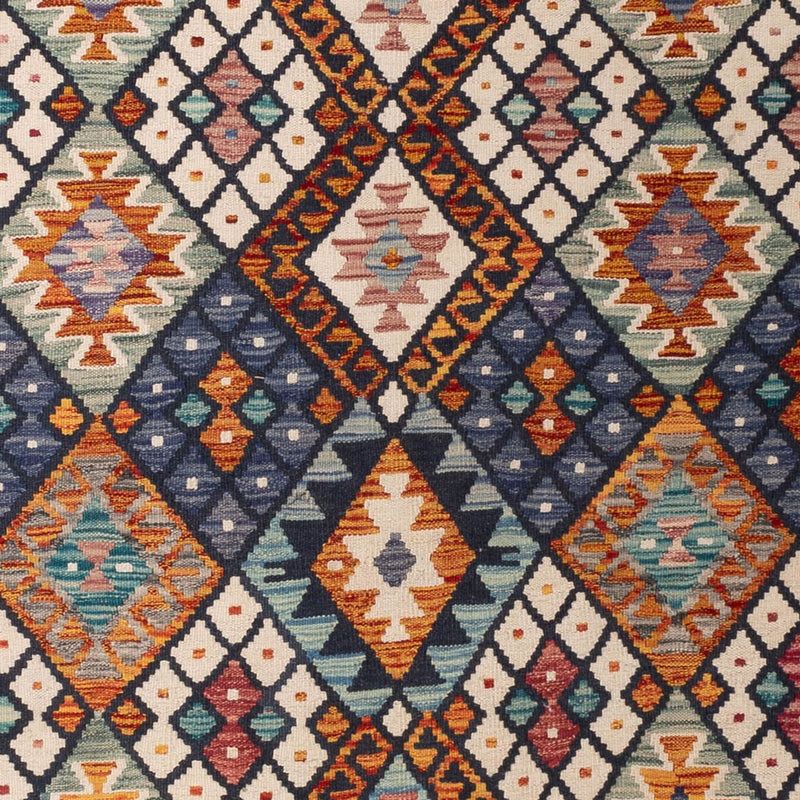 Kelim tapijt - Splash - 290 x 206 cm - veelkleurig