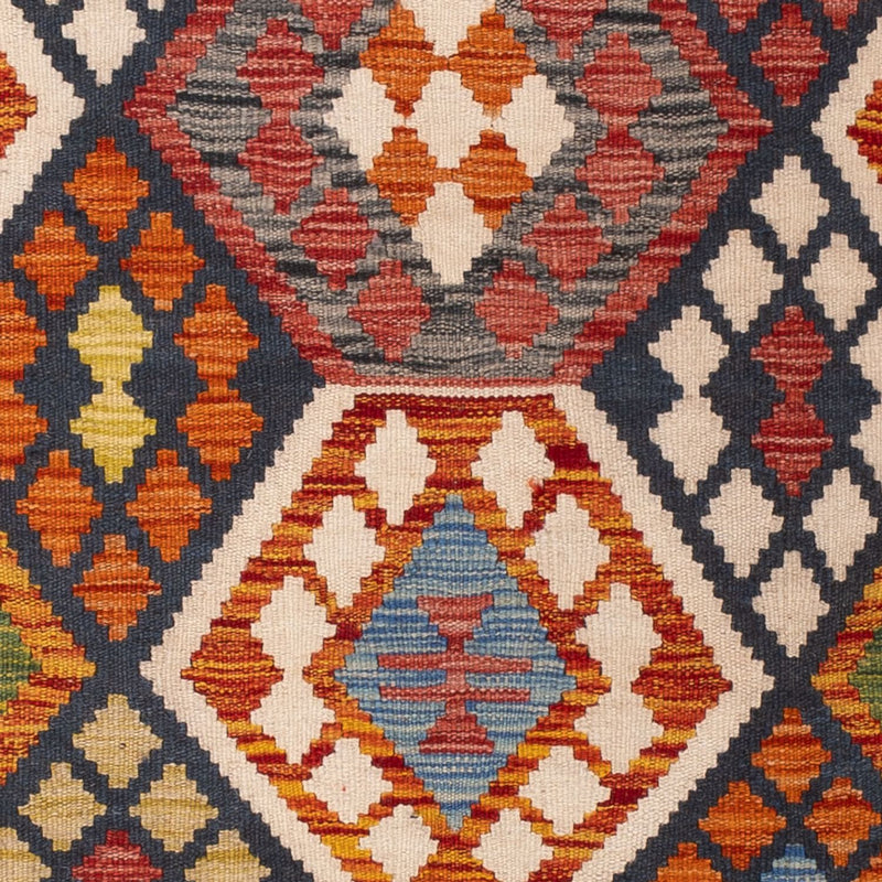Kelim tapijt - Splash - 176 x 128 cm - veelkleurig