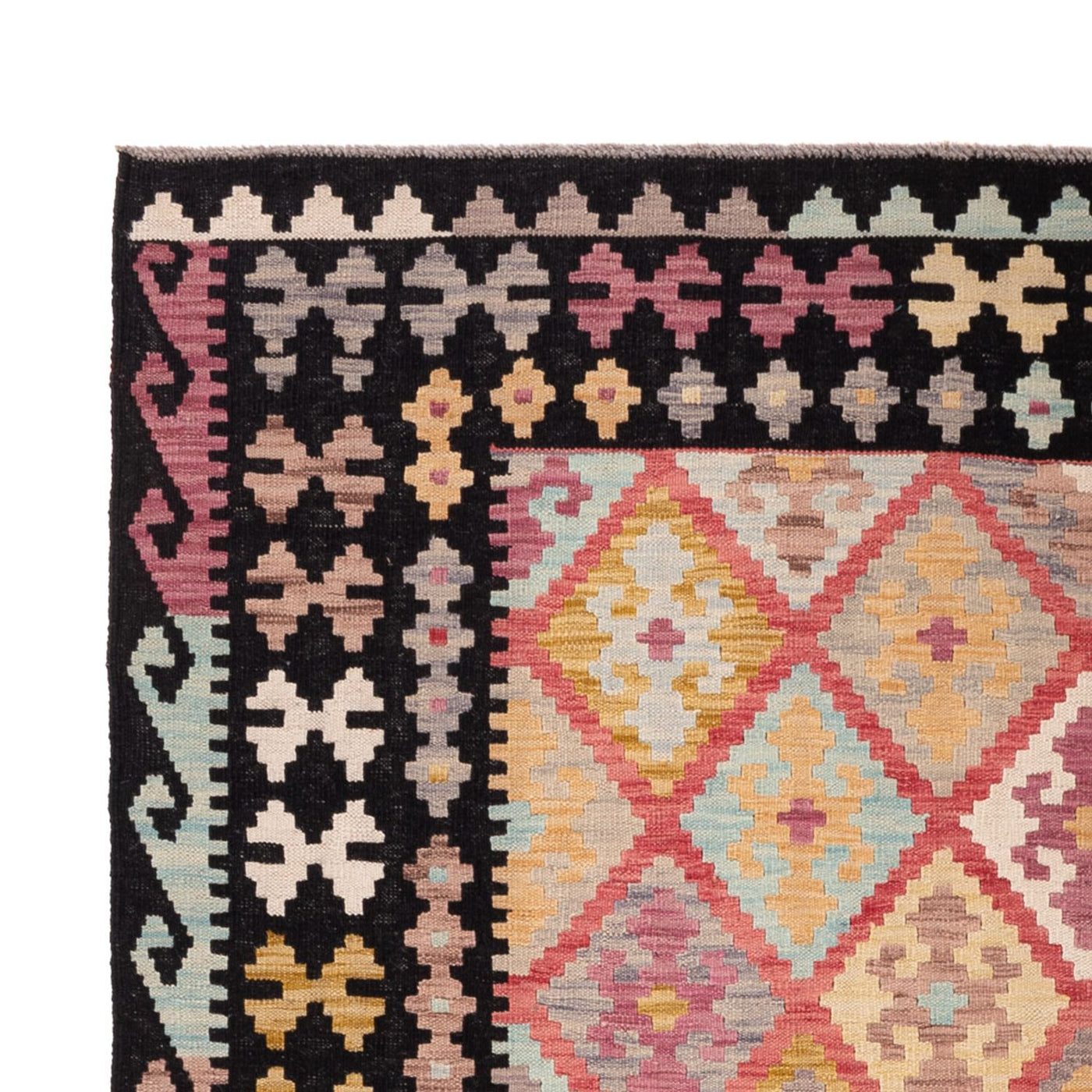 Kilim Maimana Tapijt 299x206cm - Wollen tapijt
