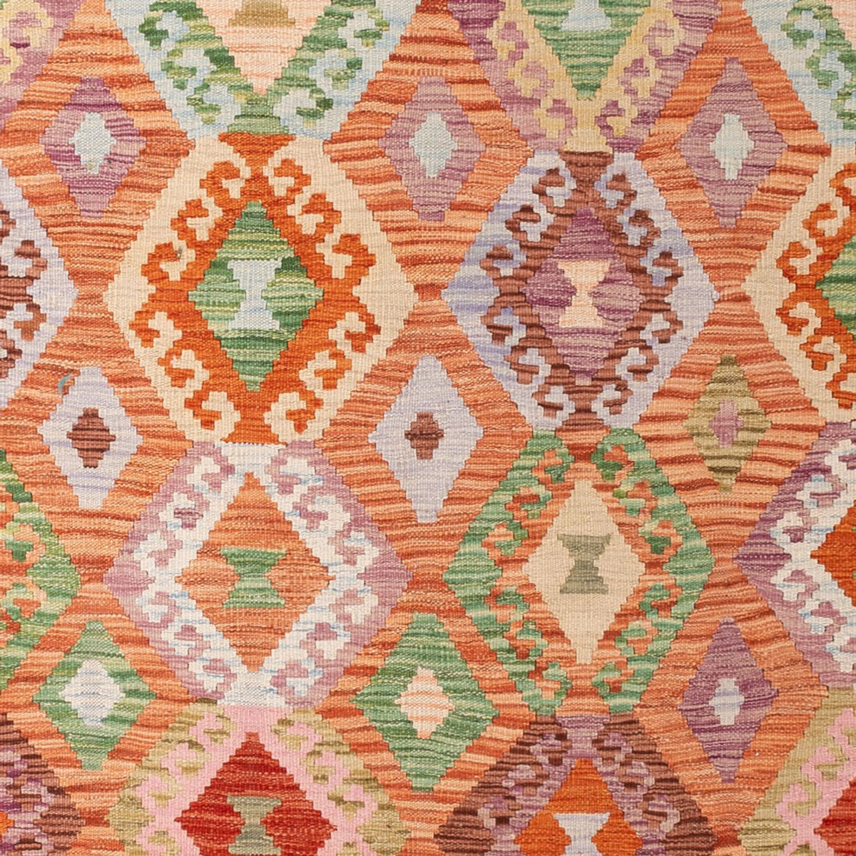 Kelim tapijt - Splash - 304 x 205 cm - veelkleurig