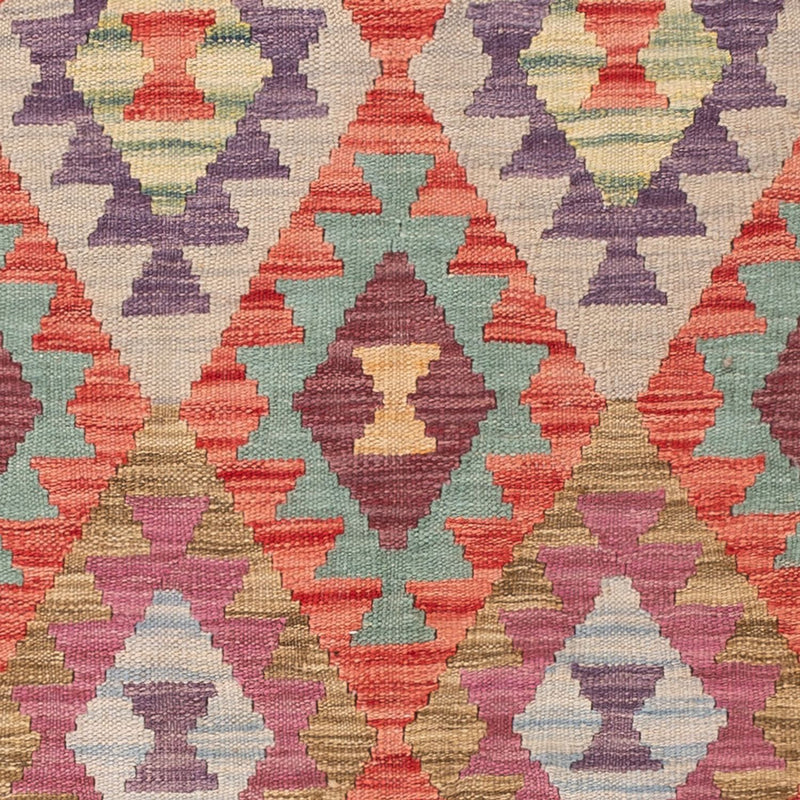 Kelim tapijt - Splash - 173 x 119 cm - veelkleurig