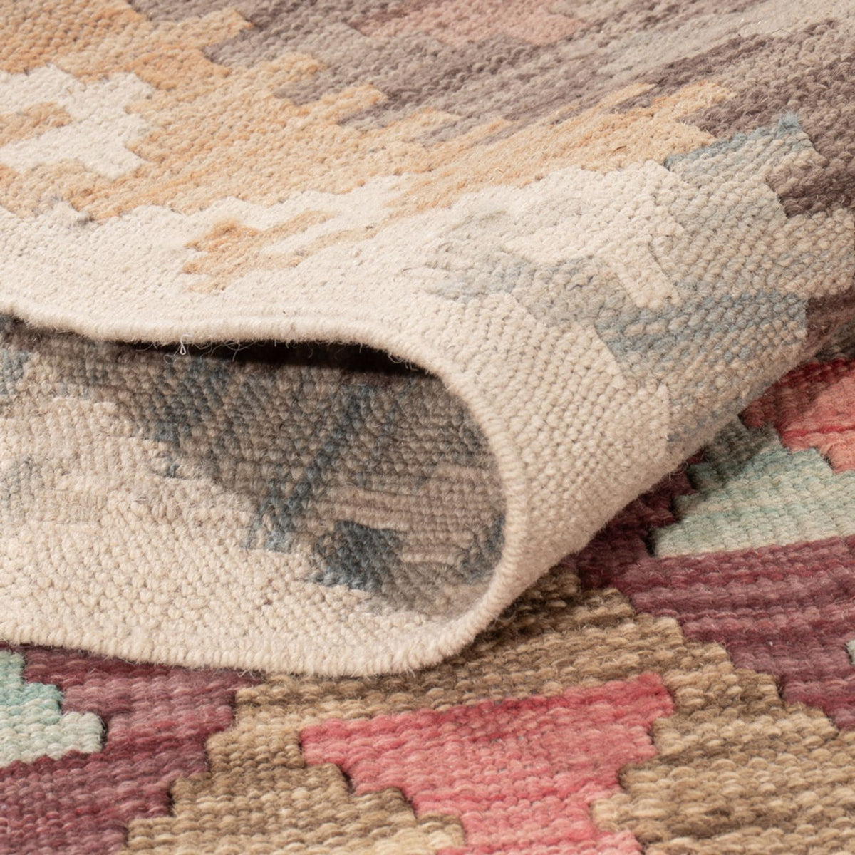 Kelim tapijt - Splash - 173 x 119 cm - veelkleurig