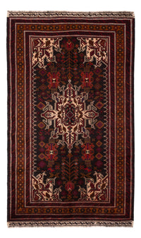 Baluch tapijt - 188 x 112 cm - donkerrood