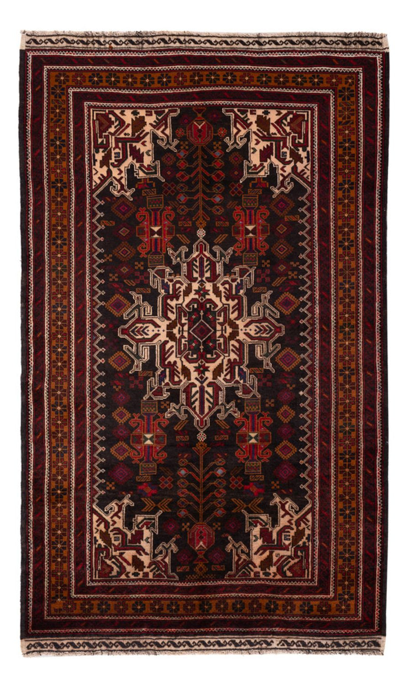 Baluch tapijt - 188 x 112 cm - donkerrood