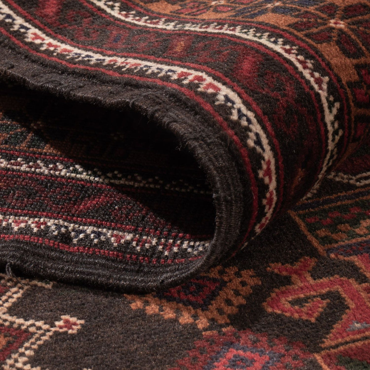 Baluch tapijt - 188 x 112 cm - donkerrood