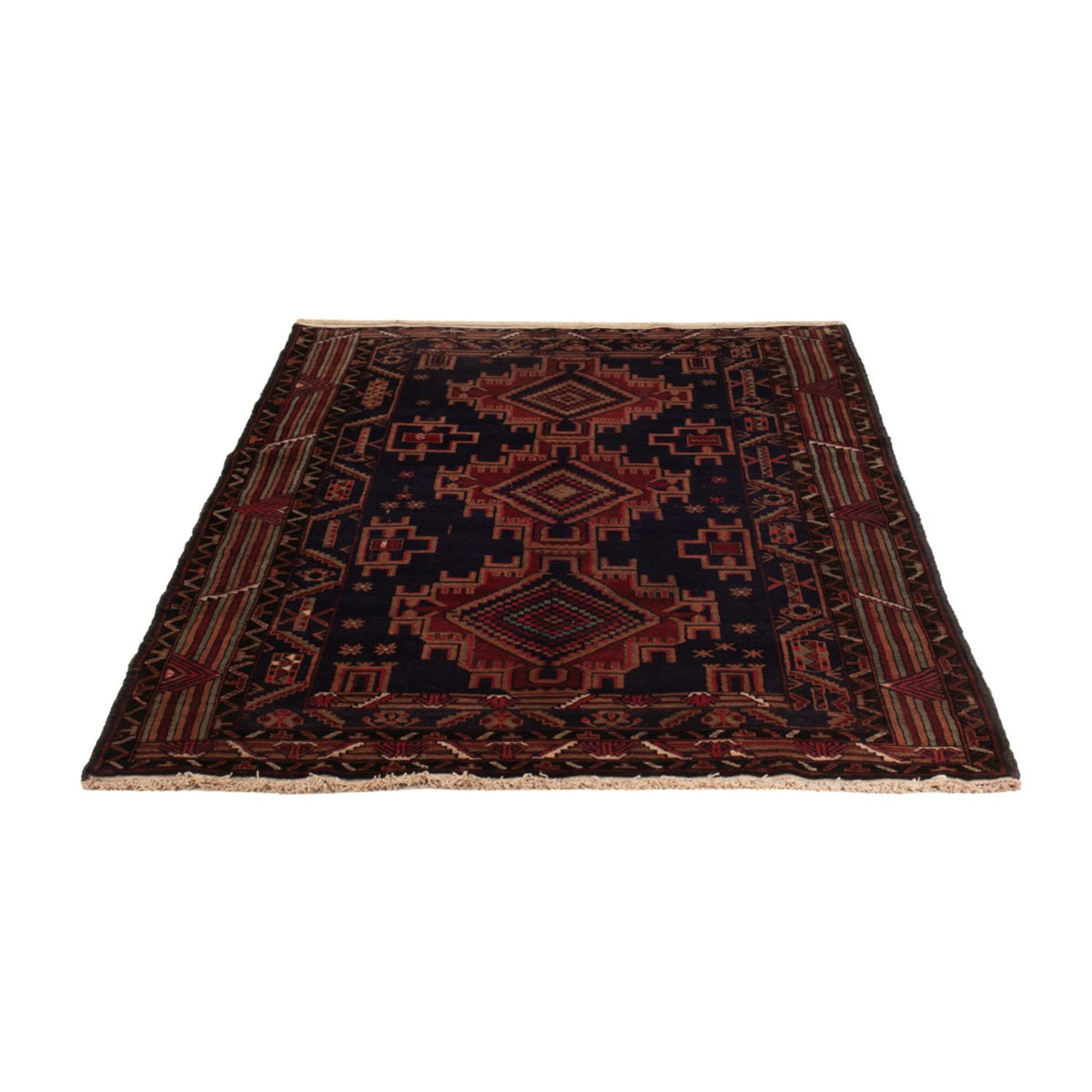 Baluch tapijt - 200 x 122 cm - donkerrood