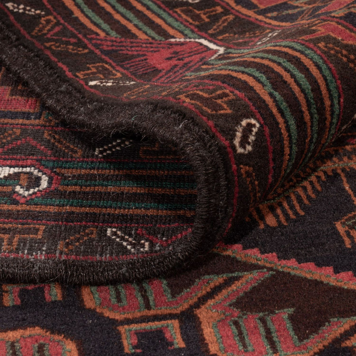 Baluch tapijt - 213 x 128 cm - donkerrood