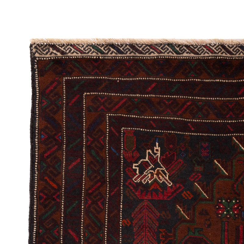 Baluch tapijt - 195 x 120 cm - donkerrood