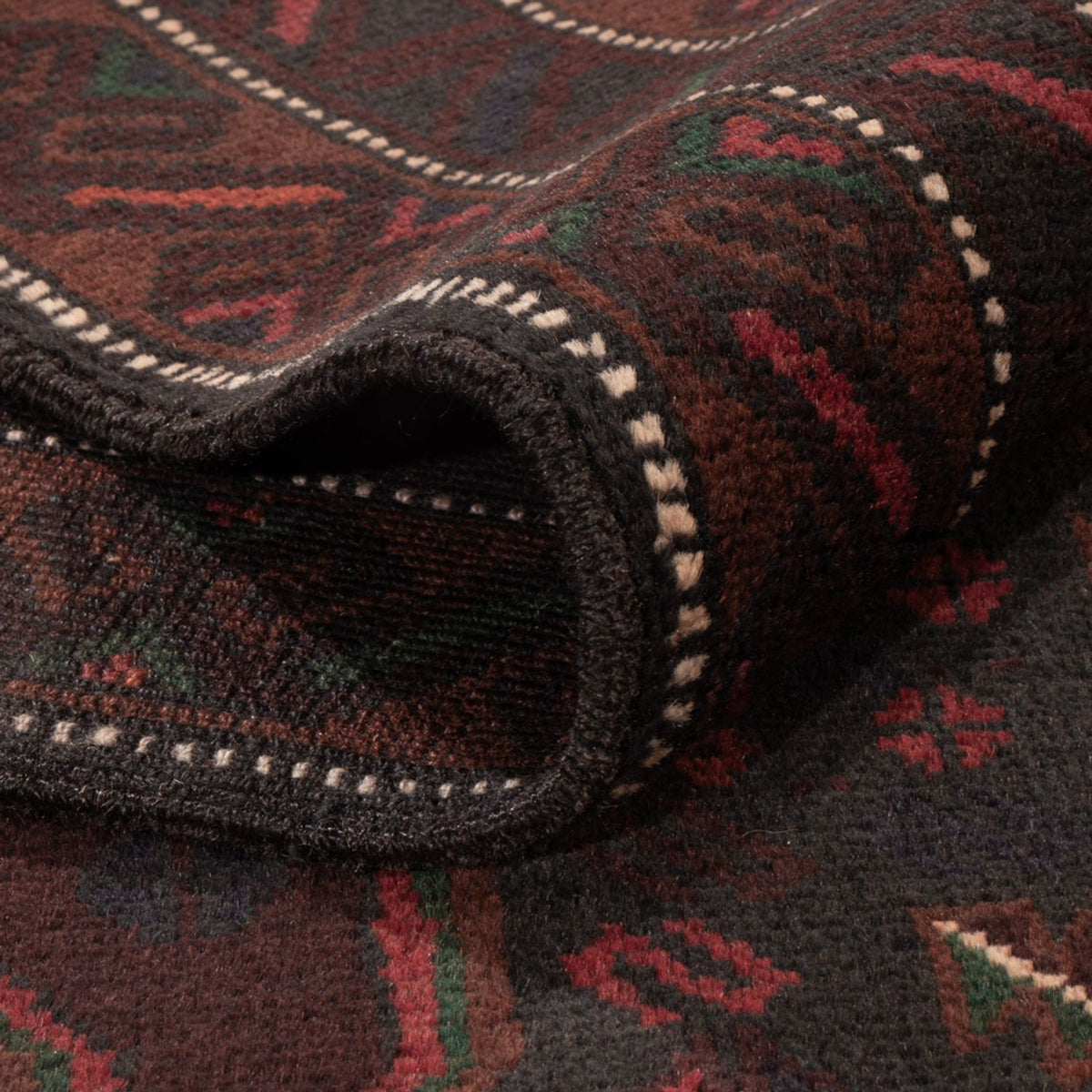 Baluch tapijt - 195 x 120 cm - donkerrood