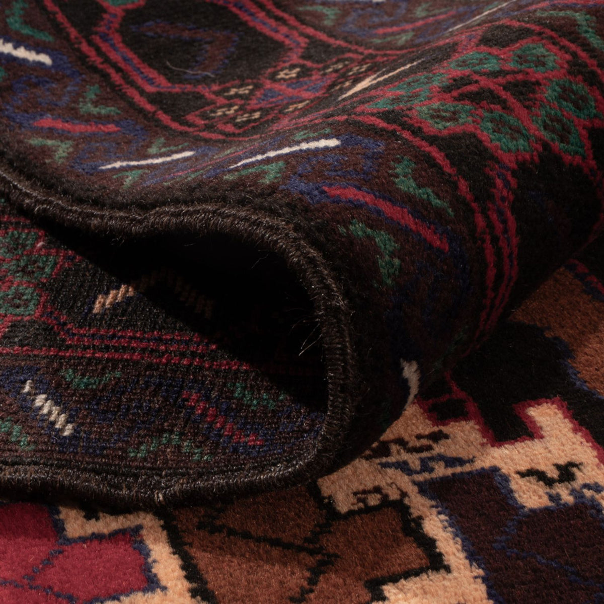 Baluch tapijt - 197 x 116 cm - beige