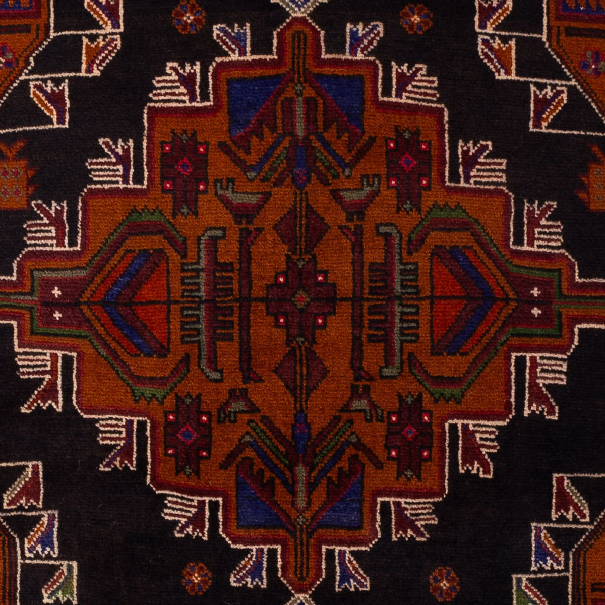 Baluch tapijt - 193 x 130 cm - donkerrood