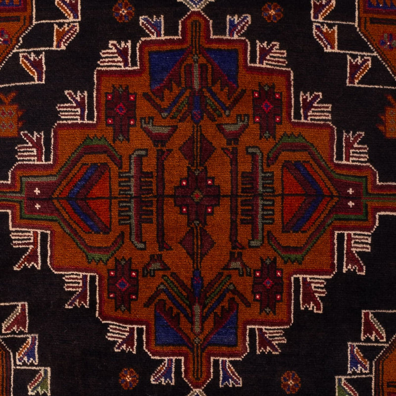 Baluch tapijt - 193 x 130 cm - donkerrood