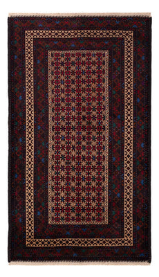 Loper Baluch tapijt - 200 x 114 cm - donkerrood
