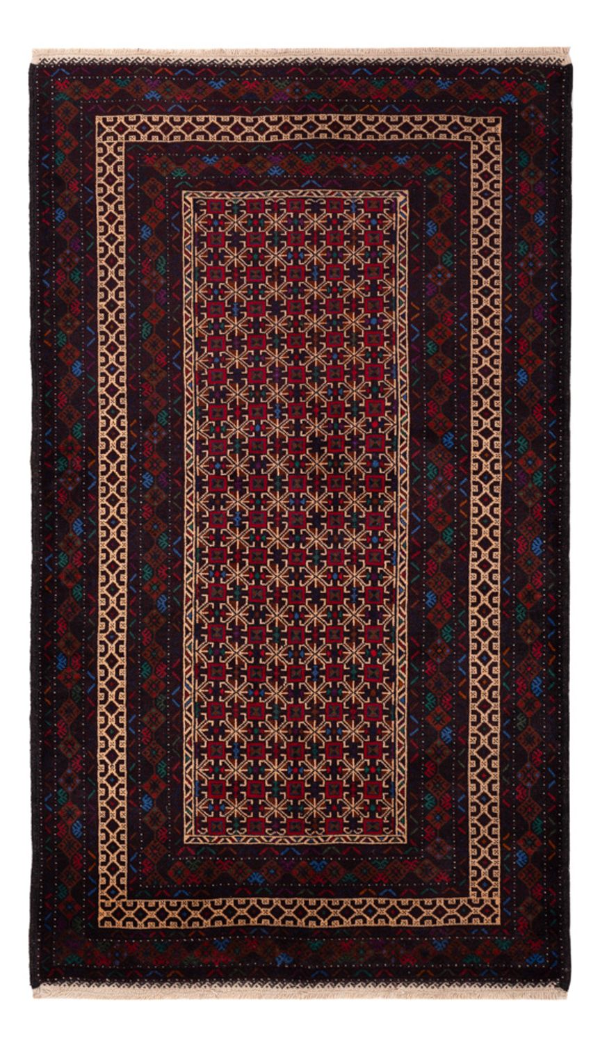Loper Baluch tapijt - 200 x 114 cm - donkerrood