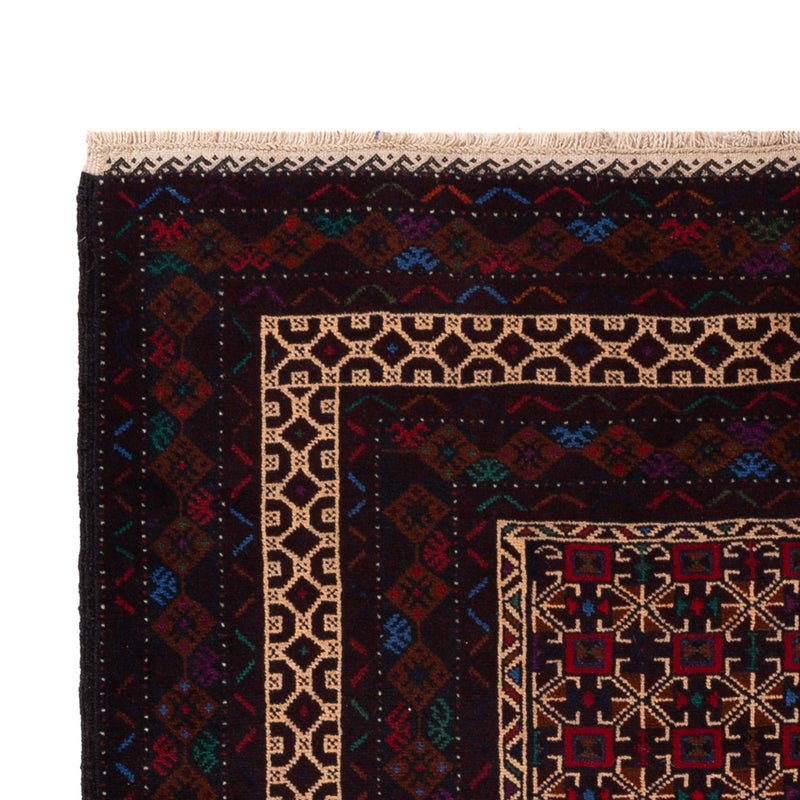 Loper Baluch tapijt - 200 x 114 cm - donkerrood