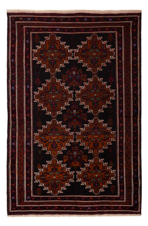 Baluch tapijt - 192 x 127 cm - donkerrood