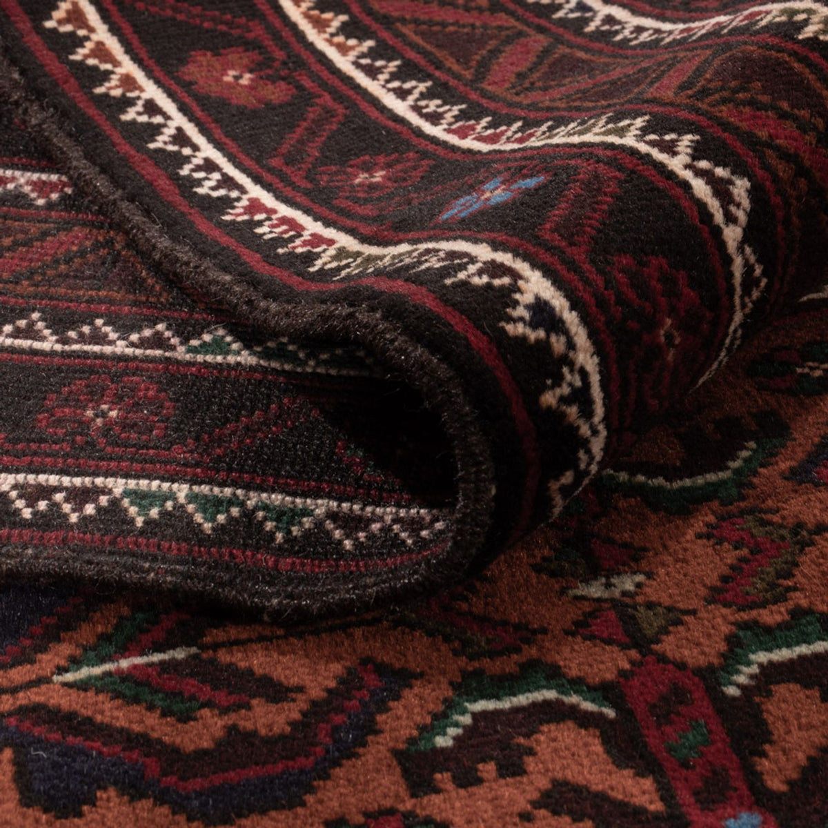 Baluch tapijt - 192 x 127 cm - donkerrood