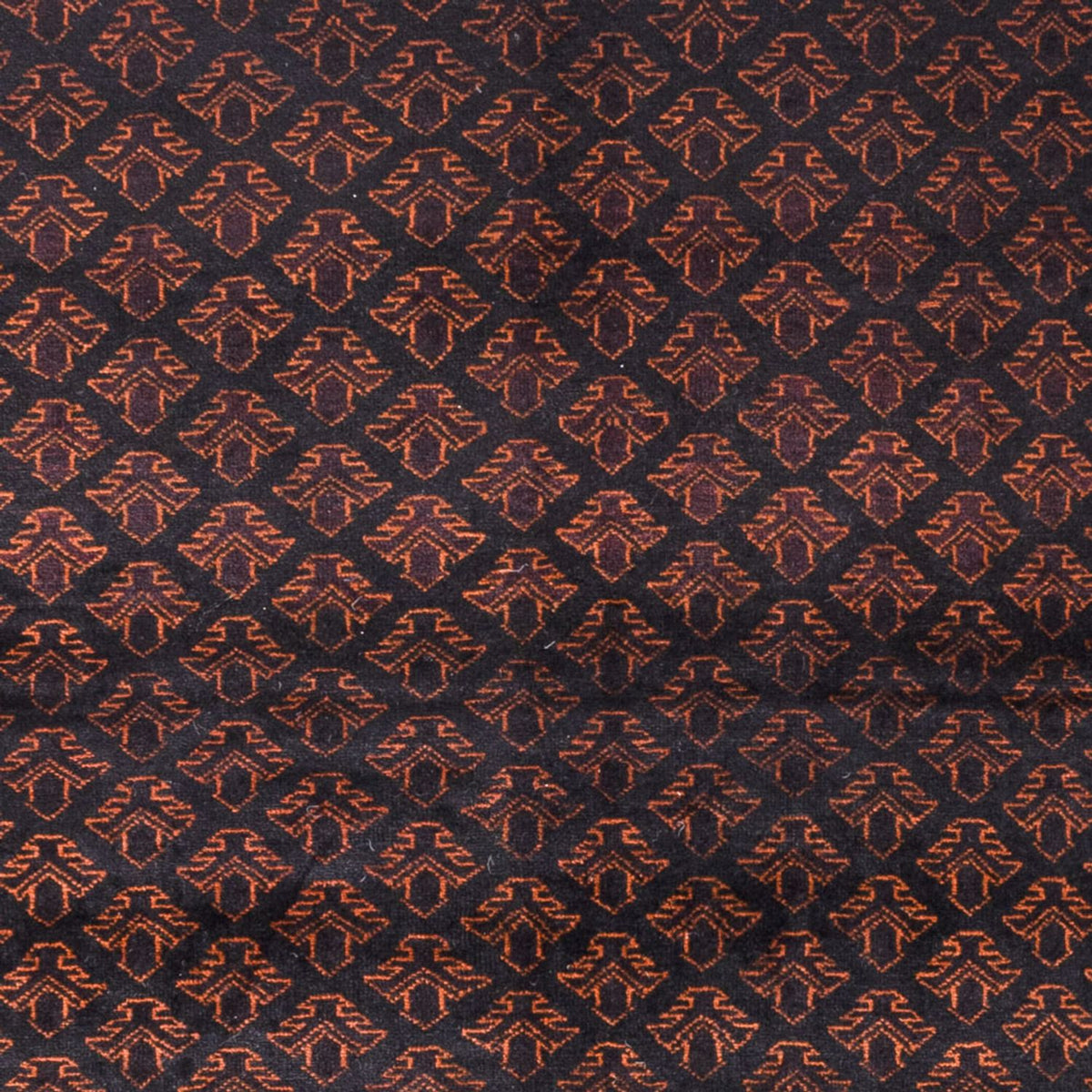 Loper Baluch tapijt - 236 x 122 cm - donkerbruin