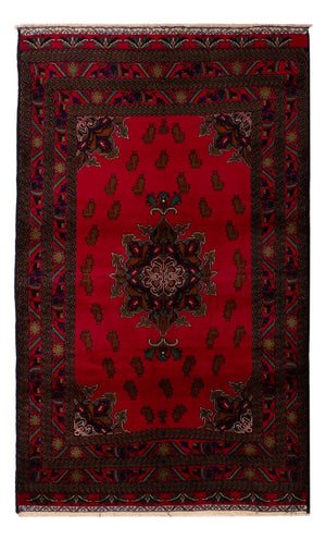 Baluch tapijt - 201 x 123 cm - rood