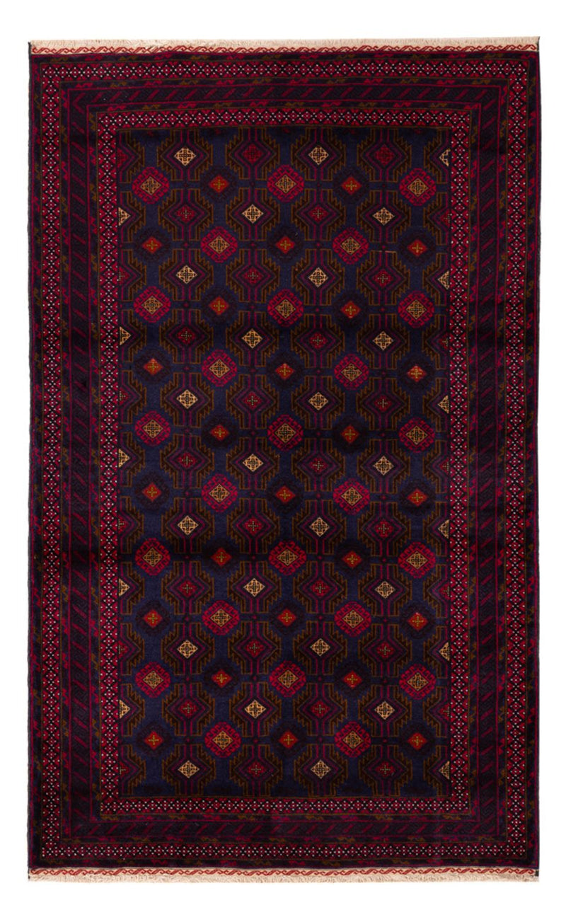 Baluch tapijt - 194 x 122 cm - donkerrood