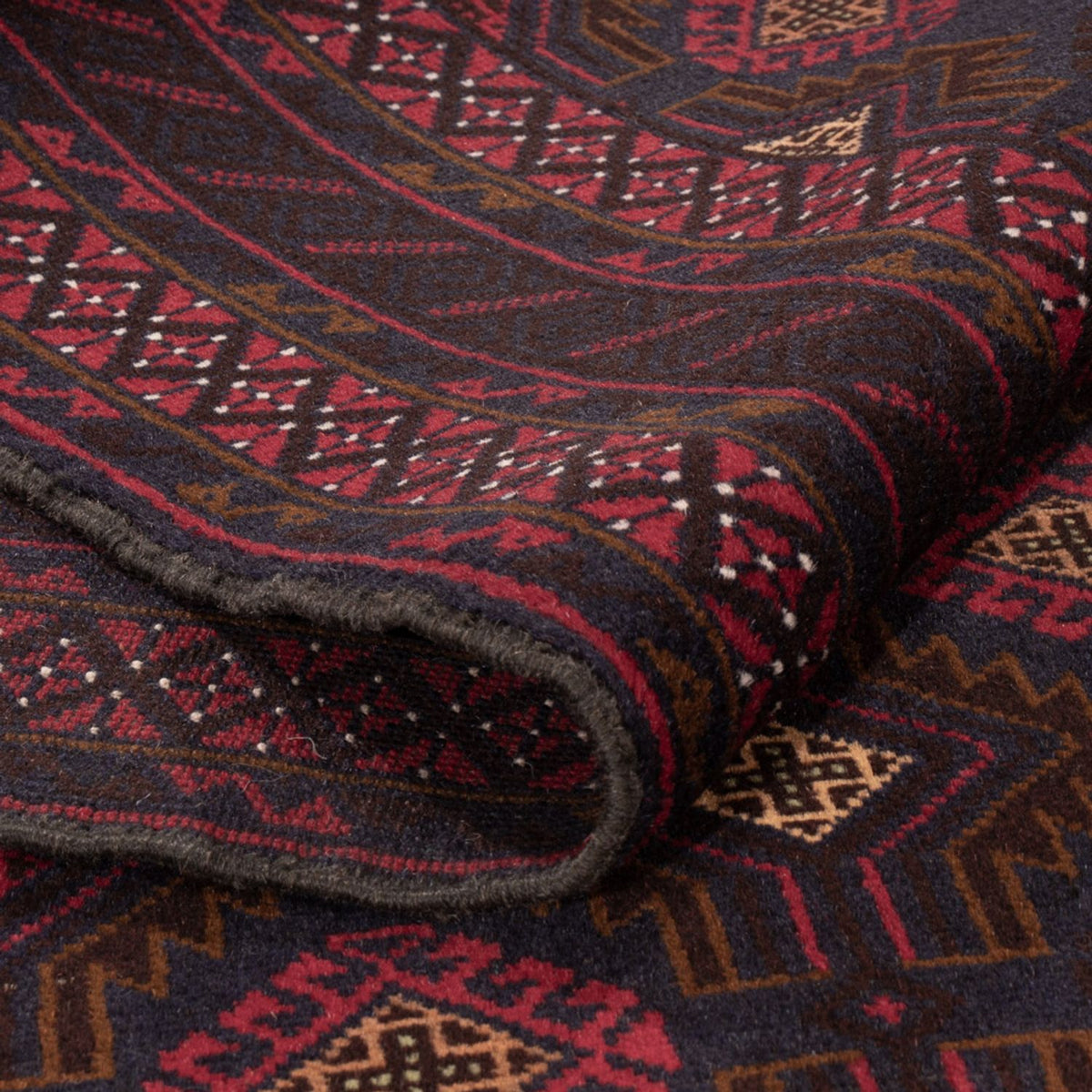 Baluch tapijt - 194 x 122 cm - donkerrood