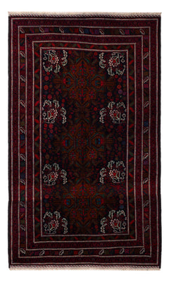 Baluch tapijt - 202 x 119 cm - donkerrood