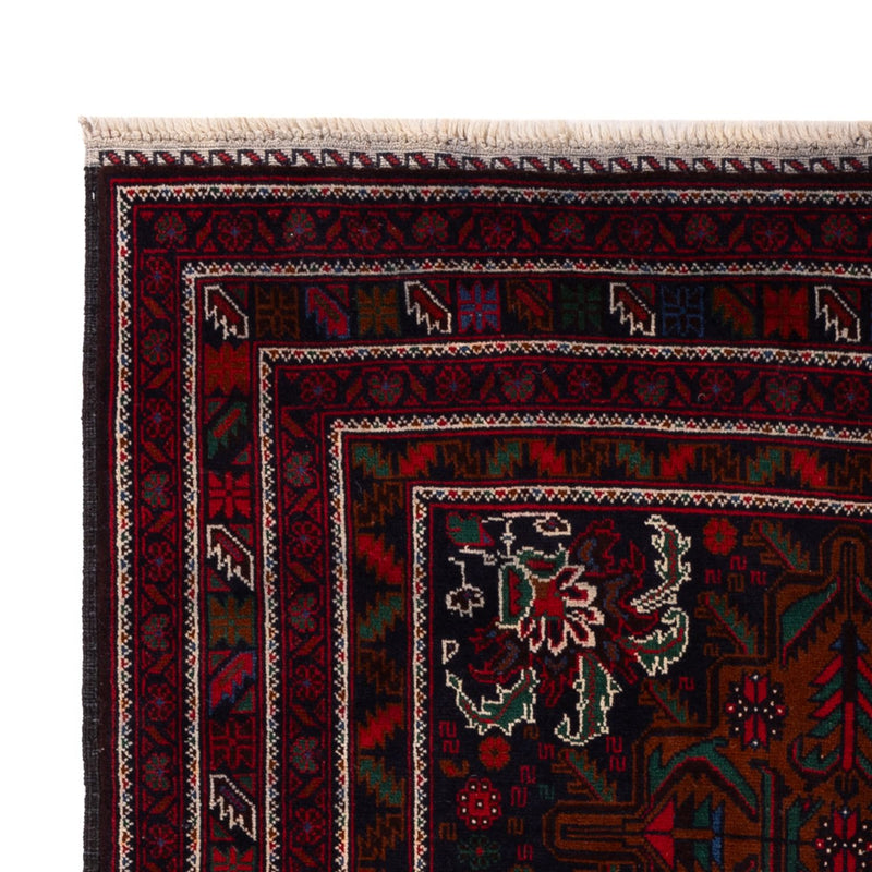 Baluch tapijt - 202 x 119 cm - donkerrood