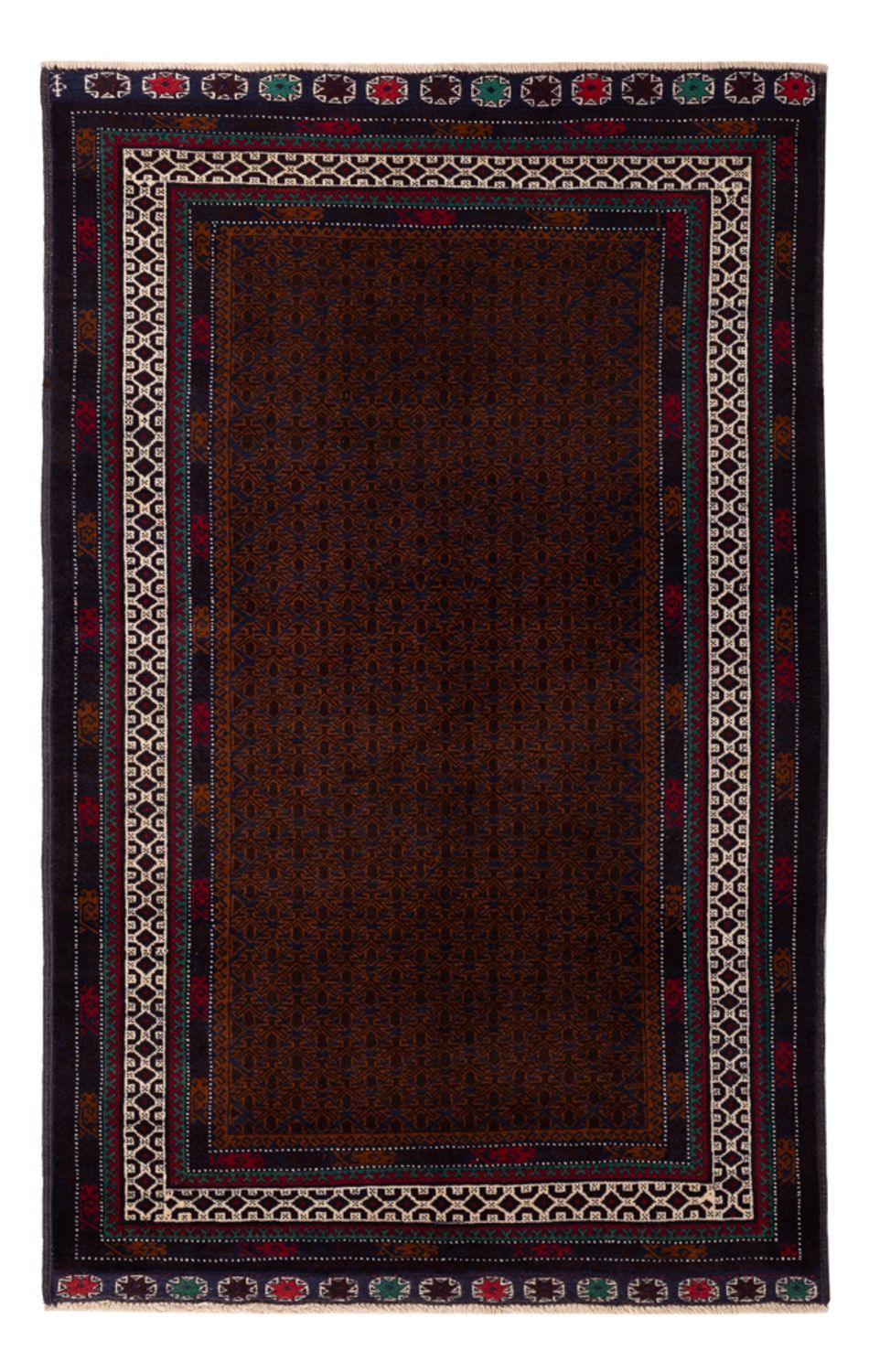 Baluch tapijt - 185 x 119 cm - donkerrood