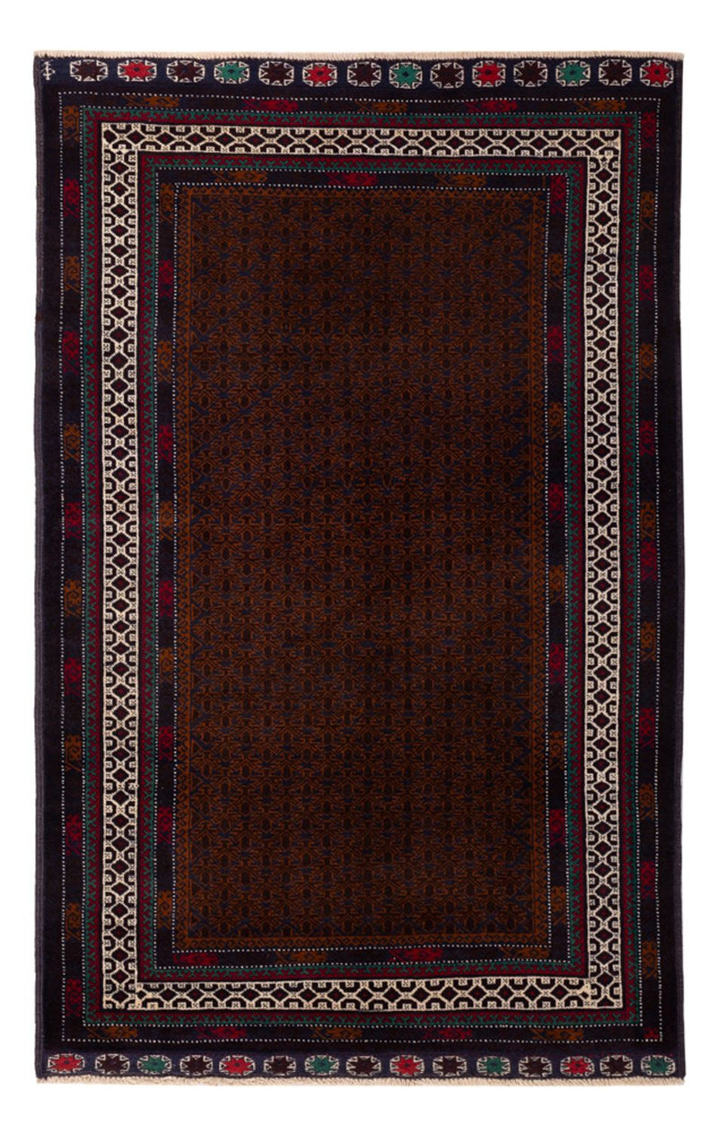 Baluch tapijt - 185 x 119 cm - donkerrood