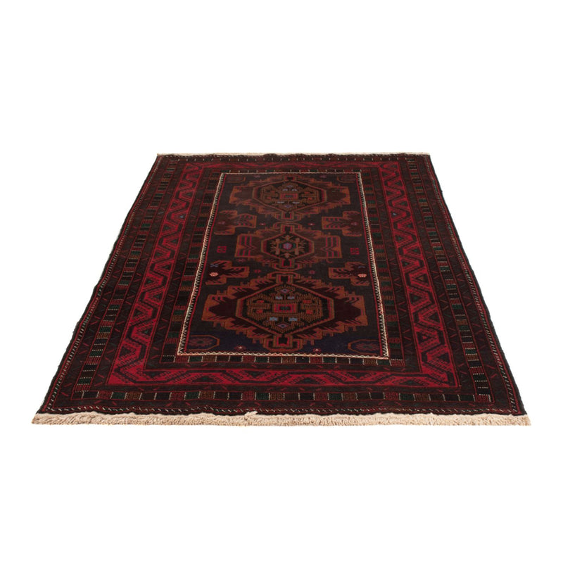 Loper Baluch tapijt - 227 x 129 cm - donkerrood
