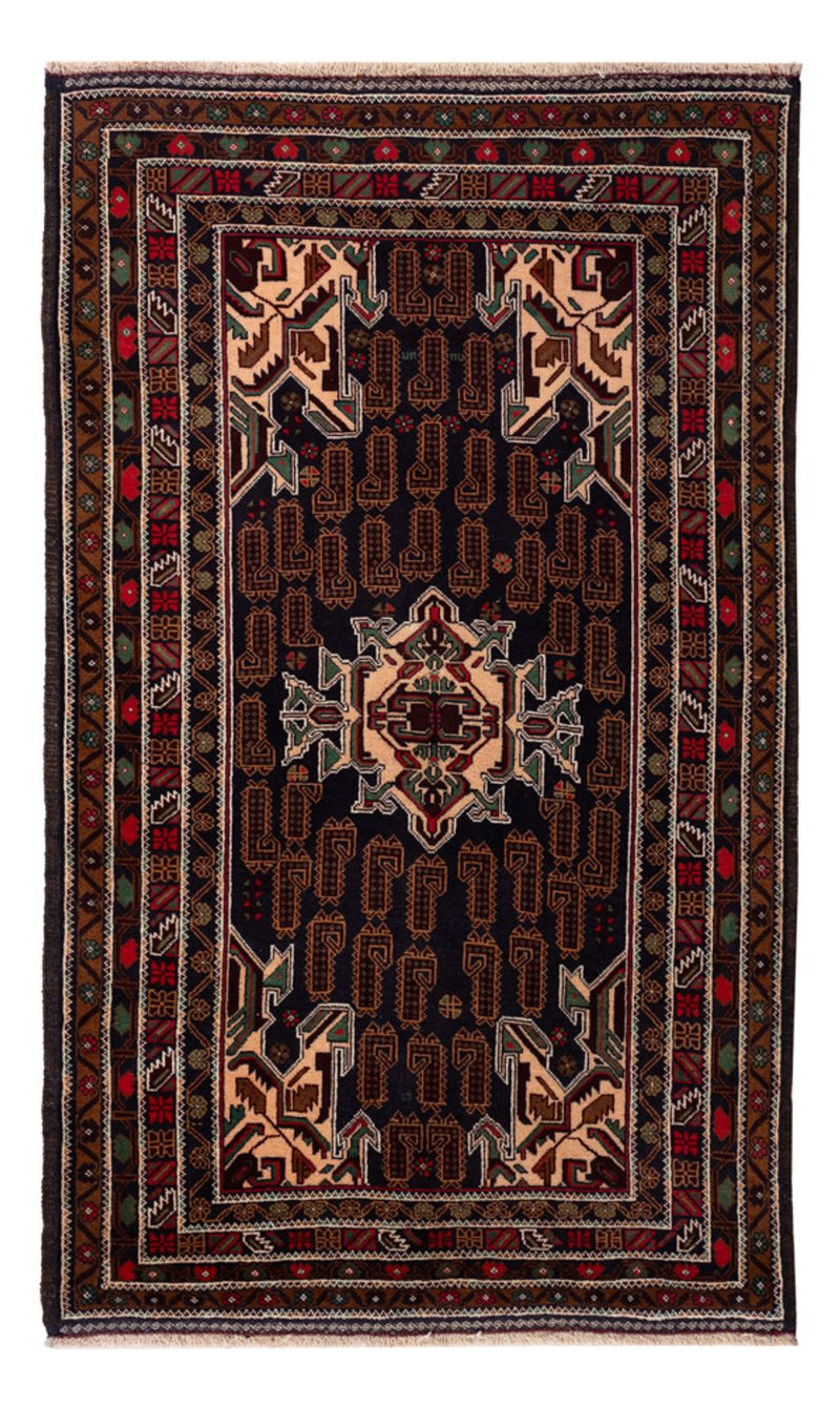 Baluch tapijt - 192 x 112 cm - donker beige