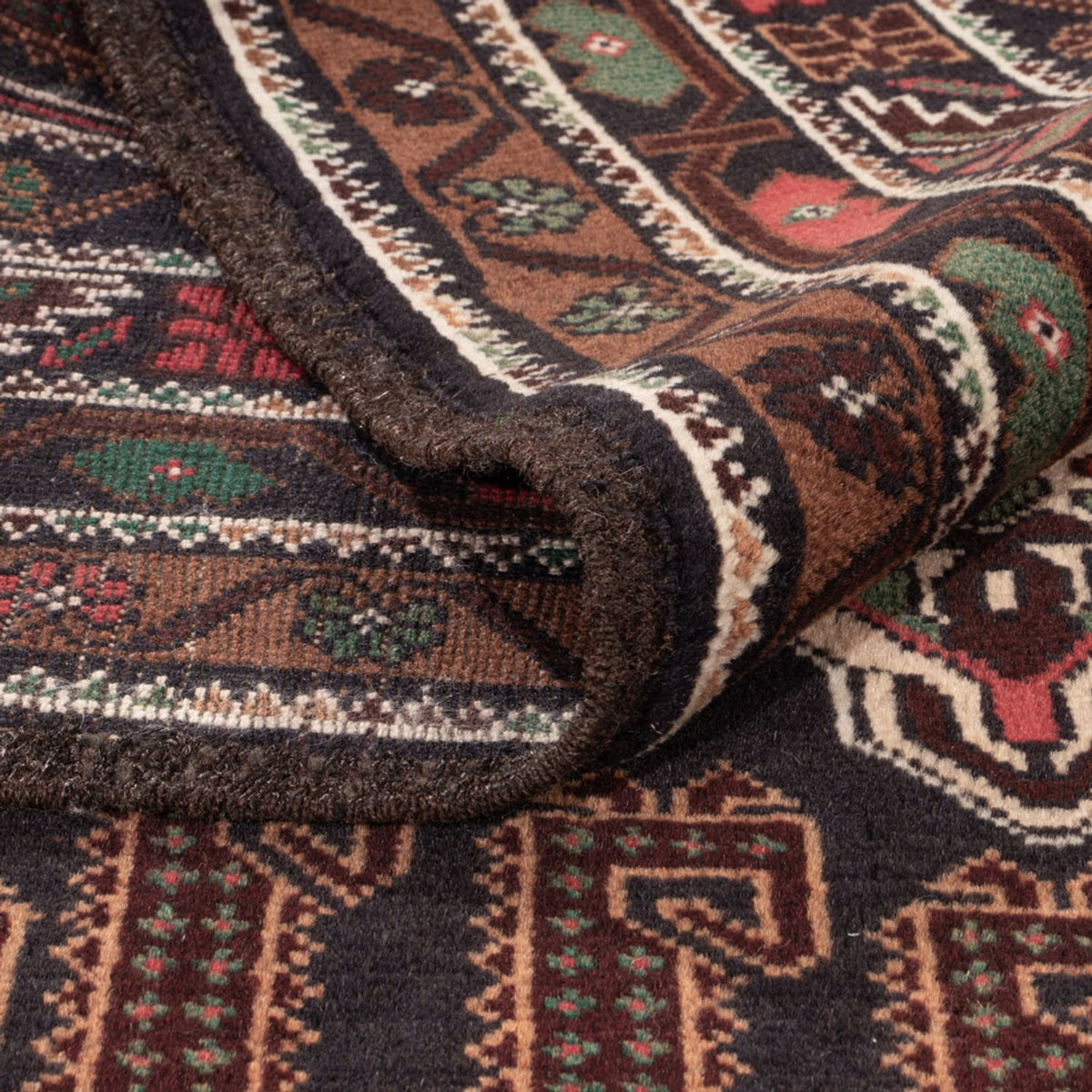 Baluch tapijt - 192 x 112 cm - donker beige