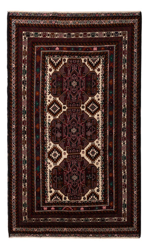 Baluch tapijt - 199 x 115 cm - donker beige