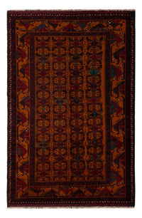 Baluch tapijt - 190 x 126 cm - donkerrood