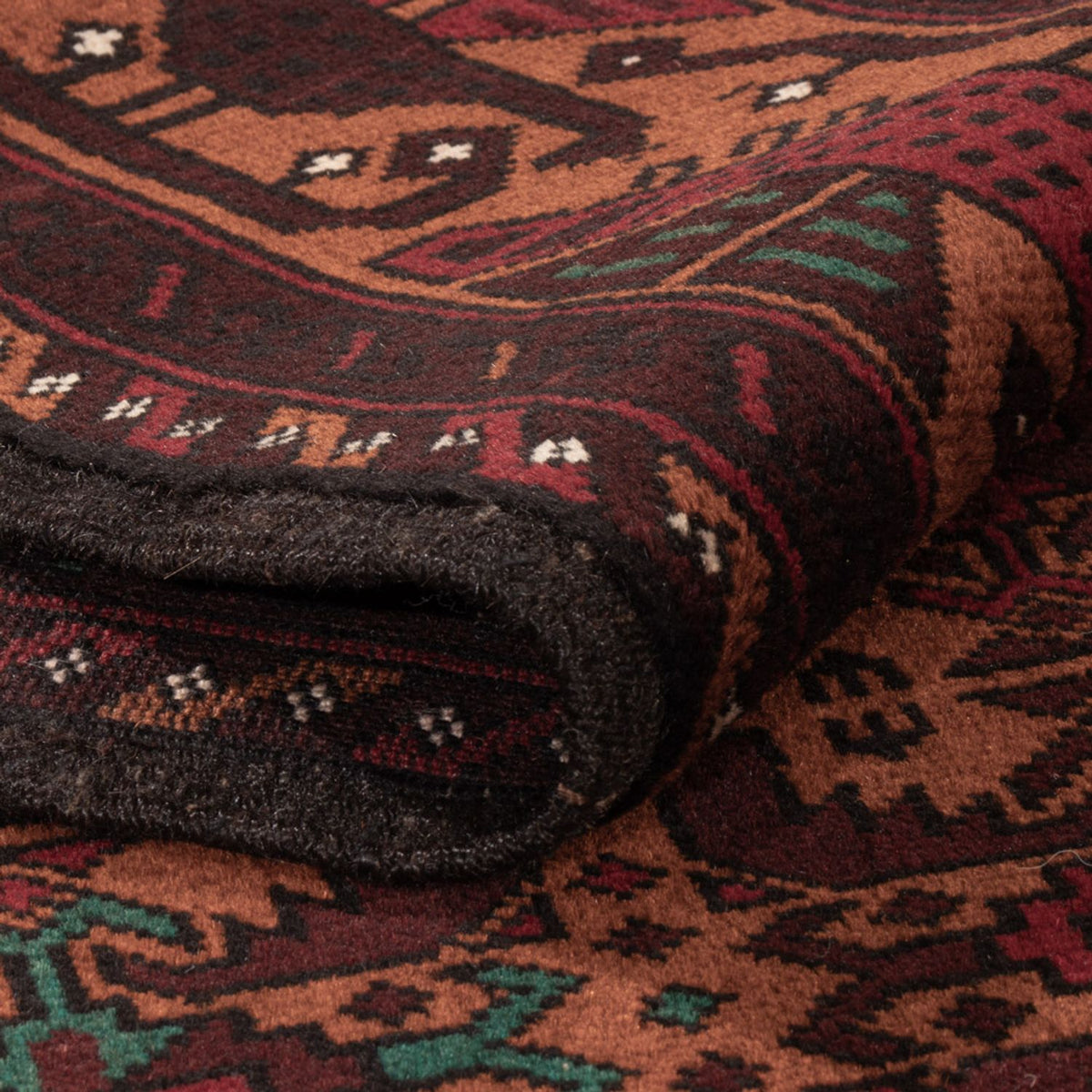 Baluch tapijt - 190 x 126 cm - donkerrood