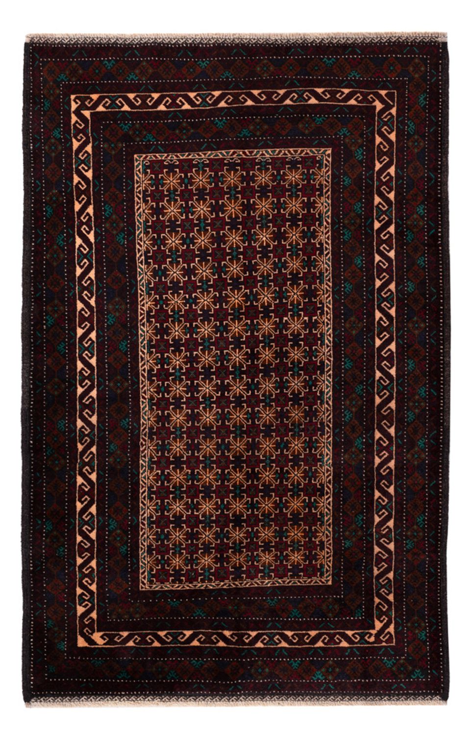 Baluch tapijt - 192 x 119 cm - donker beige