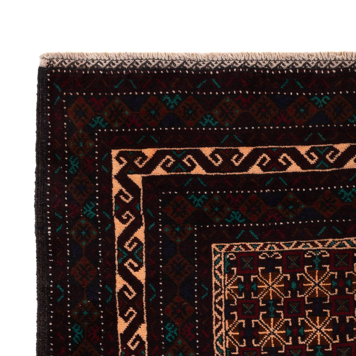 Baluch tapijt - 192 x 119 cm - donker beige