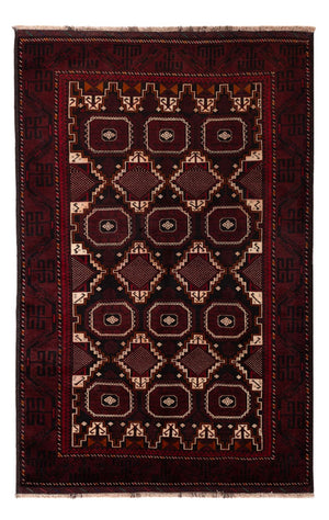 Baluch tapijt - 192 x 115 cm - donker beige