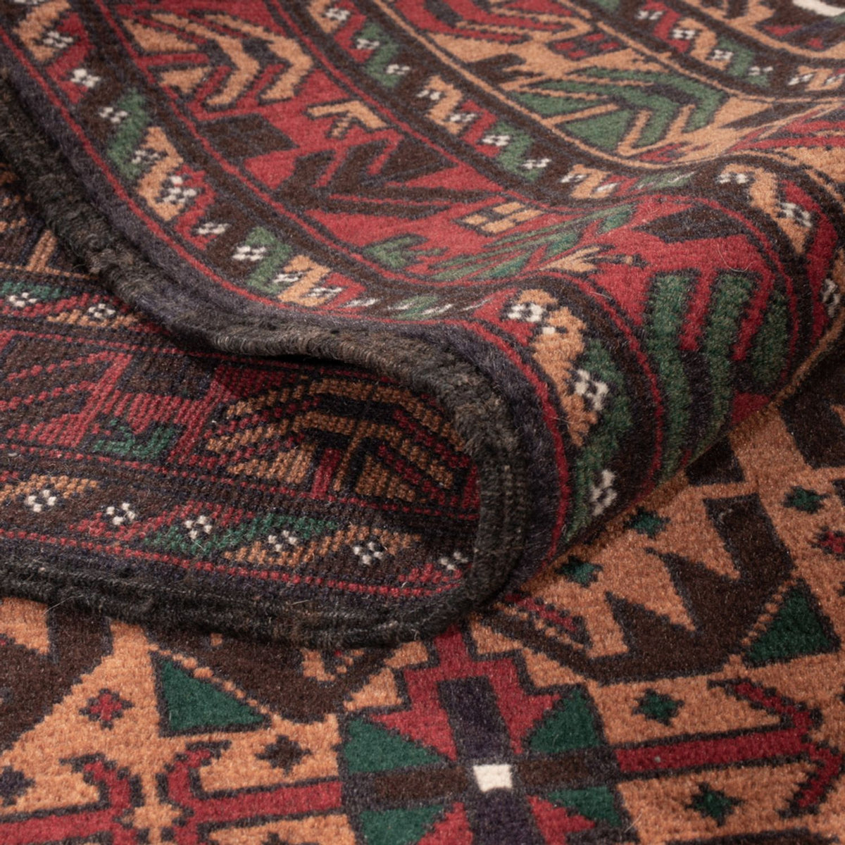 Baluch tapijt - 184 x 105 cm - roest