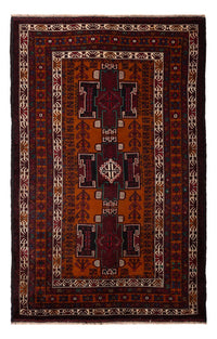 Baluch tapijt - 198 x 123 cm - donkerrood