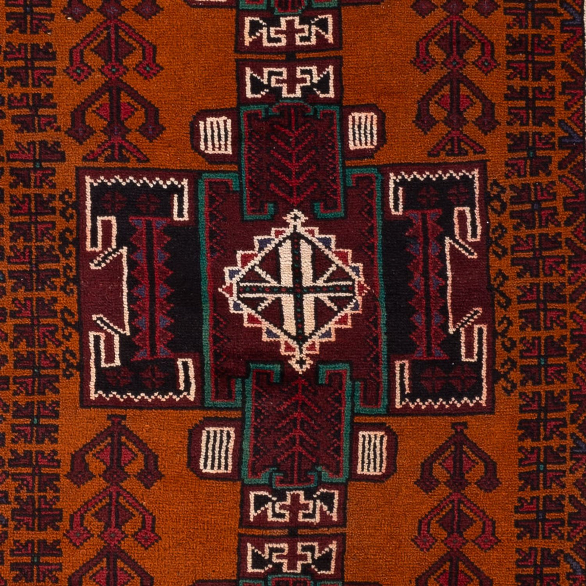 Baluch tapijt - 198 x 123 cm - donkerrood
