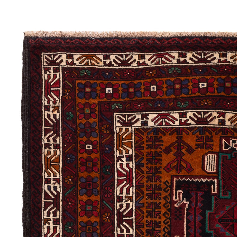 Baluch tapijt - 198 x 123 cm - donkerrood