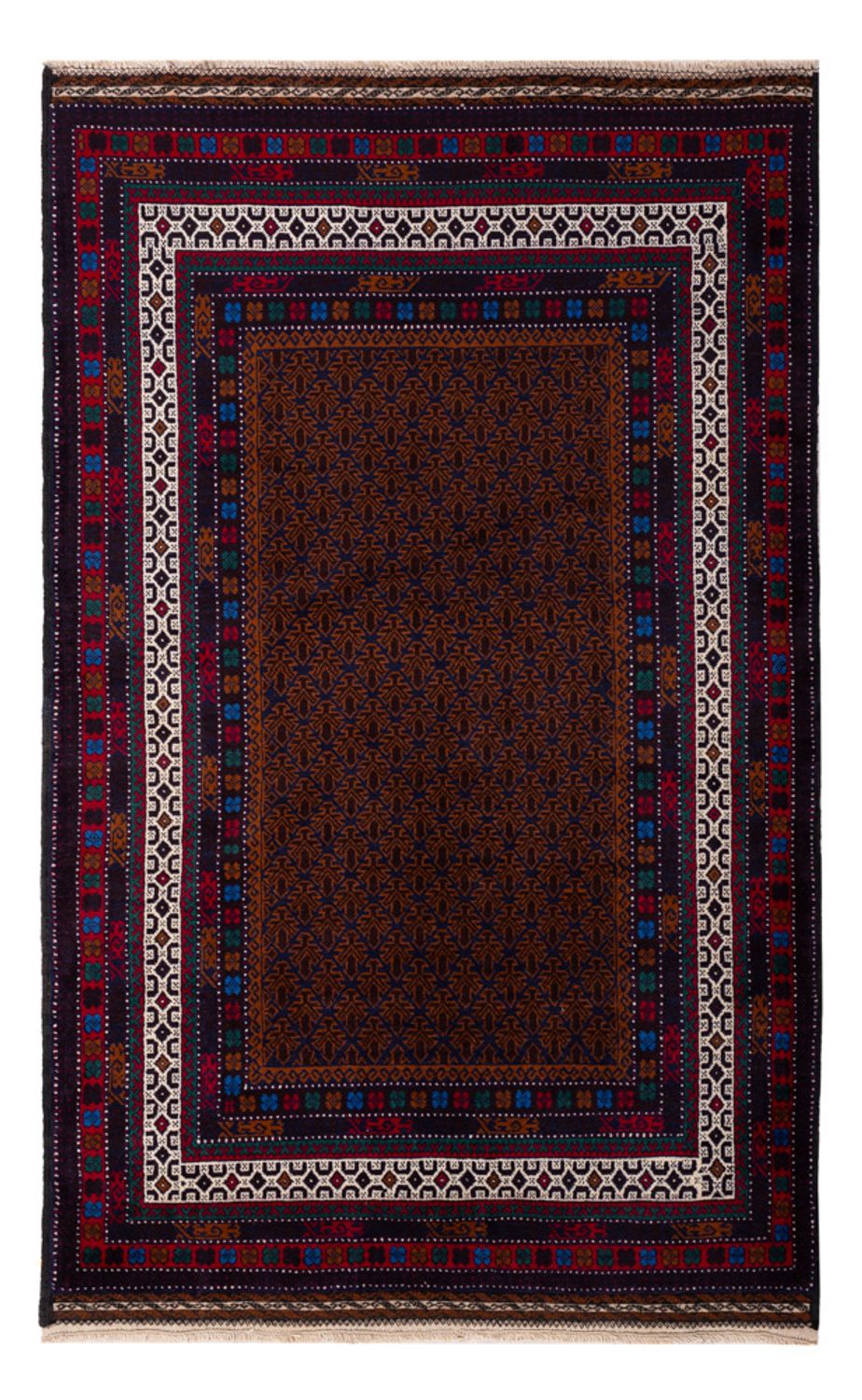 Baluch tapijt - 185 x 120 cm - donkerrood