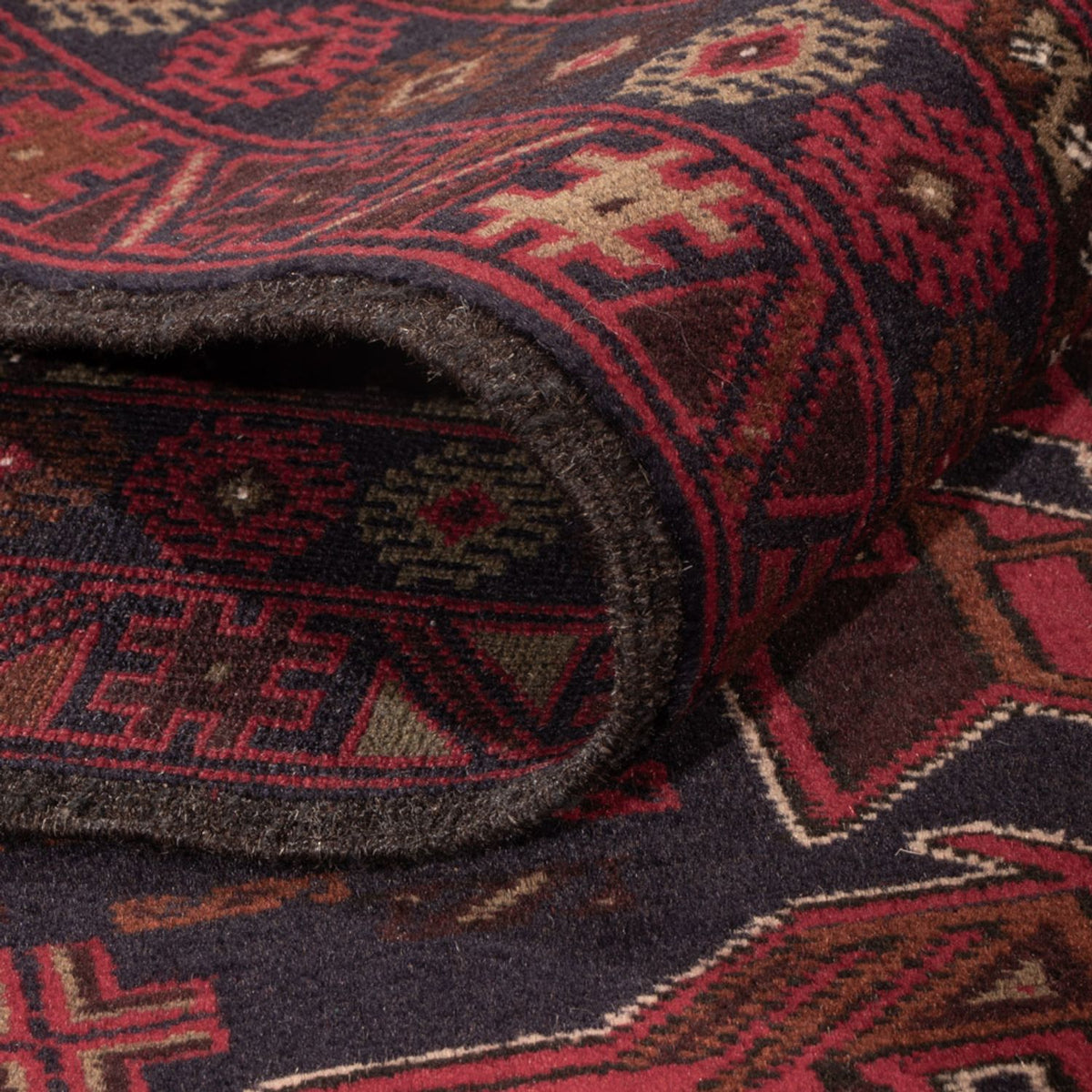 Baluch tapijt - 184 x 116 cm - donkerrood