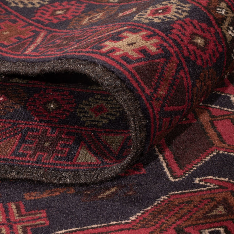 Baluch tapijt - 184 x 116 cm - donkerrood