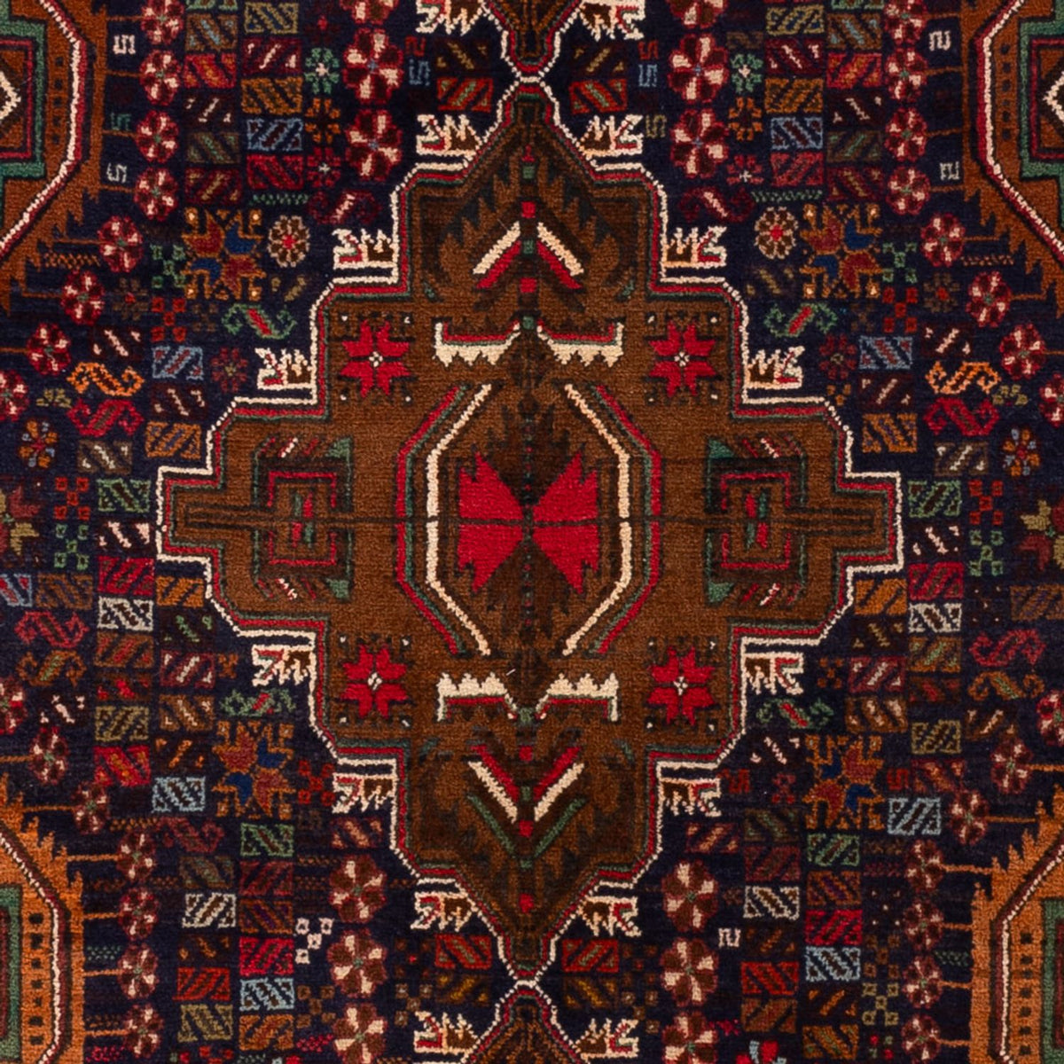 Baluch tapijt - 200 x 117 cm - donkerrood